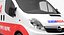 Opel Vivaro Tv News Car Rigged 3D Model