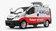 Opel Vivaro Tv News Car Rigged 3D Model