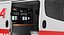 Opel Vivaro Tv News Car Rigged 3D Model