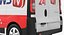 Opel Vivaro Tv News Car Rigged 3D Model