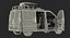 Opel Vivaro Tv News Car Rigged 3D Model