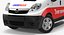 Opel Vivaro Tv News Car Rigged 3D Model