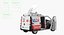 Opel Vivaro Tv News Car Rigged 3D Model