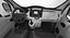 Opel Vivaro Tv News Car Rigged 3D Model