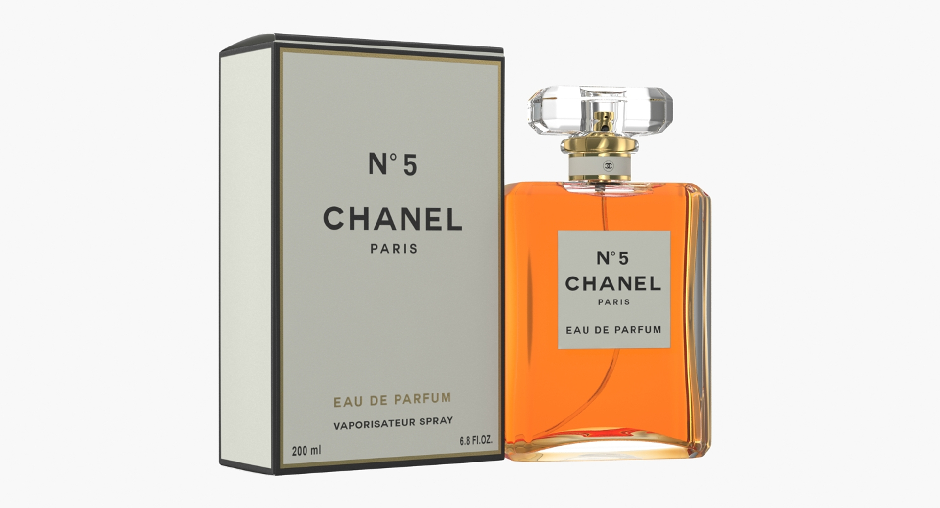 Chanel 5 eau parfum 3D model - TurboSquid 1218868