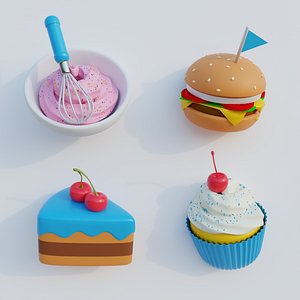 Isometric food icon