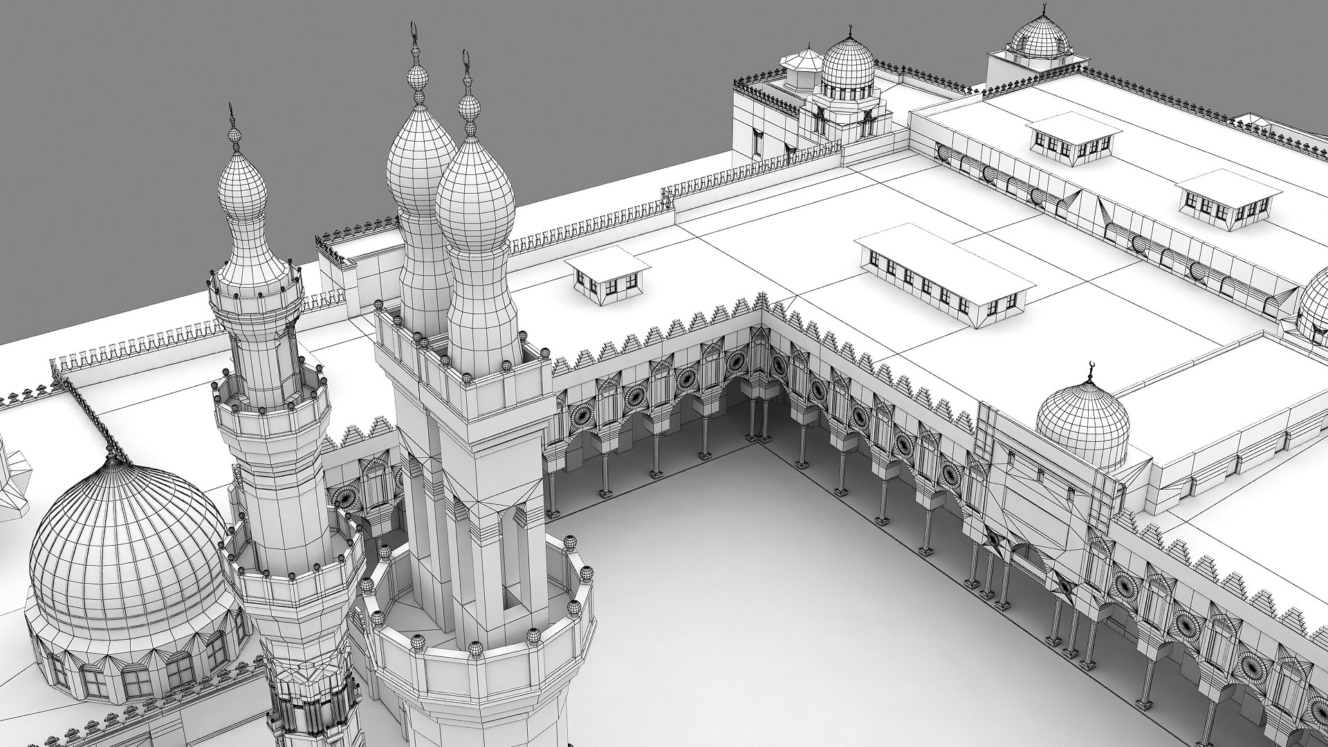 3D Al-Azhar Mosque Egypt model https://p.turbosquid.com/ts-thumb/WX/mgKNY1/3h/wire_010006/jpg/1752903294/1920x1080/fit_q87/334c3a8f5ddffdf1fb02c284ab2d96d0fa616b21/wire_010006.jpg