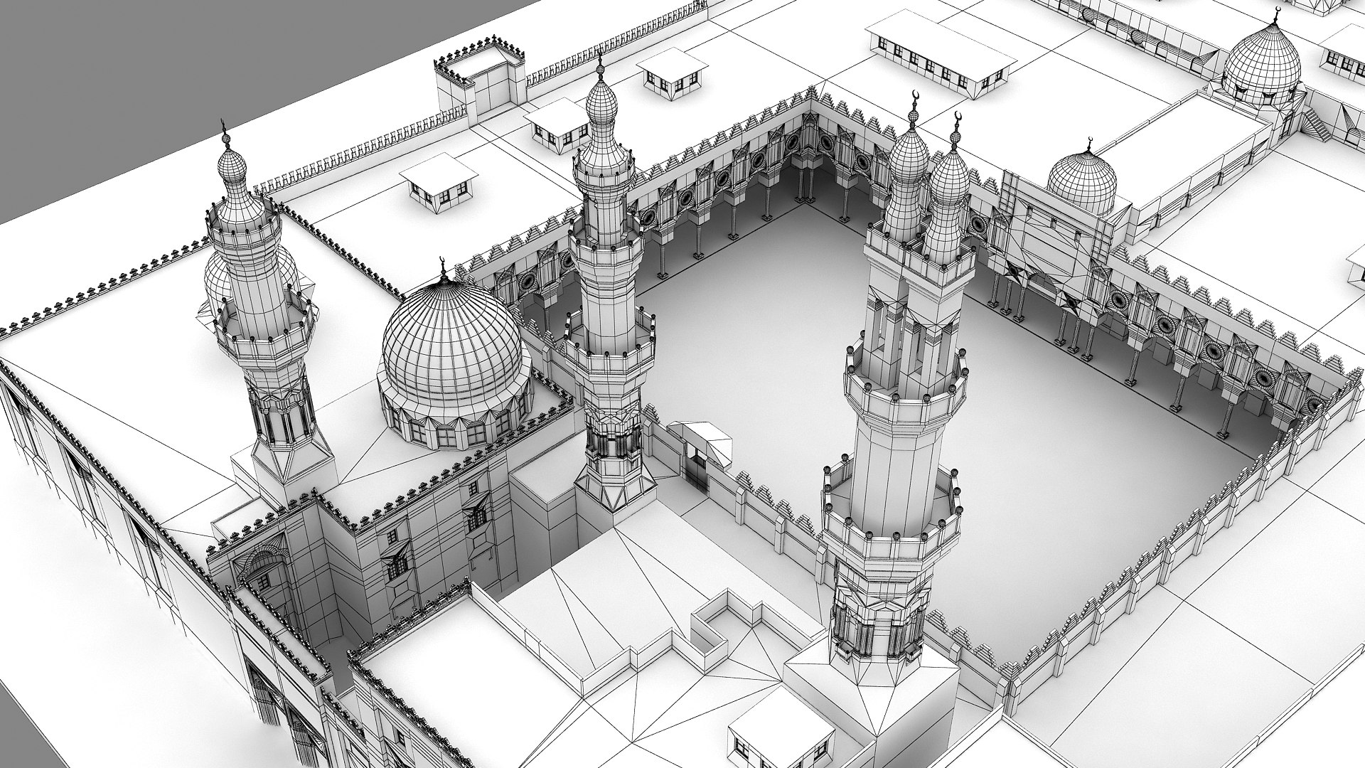 3D Al-Azhar Mosque Egypt model https://p.turbosquid.com/ts-thumb/WX/mgKNY1/vk/wire_010011/jpg/1752903300/1920x1080/fit_q87/fe35dec6efaf034a39102b819229550a65a80b3b/wire_010011.jpg