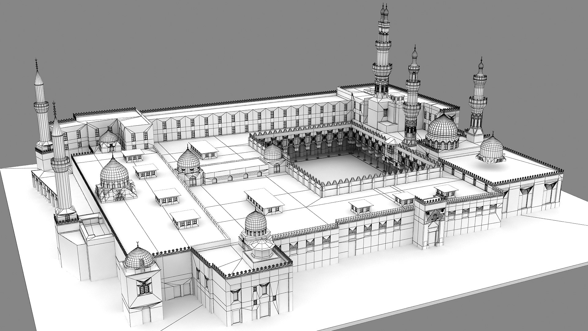 3D Al-Azhar Mosque Egypt model https://p.turbosquid.com/ts-thumb/WX/mgKNY1/vp/wire_010000/jpg/1752903290/1920x1080/fit_q87/8daae2265ee731e654d5759db98094a8bb36e0fe/wire_010000.jpg
