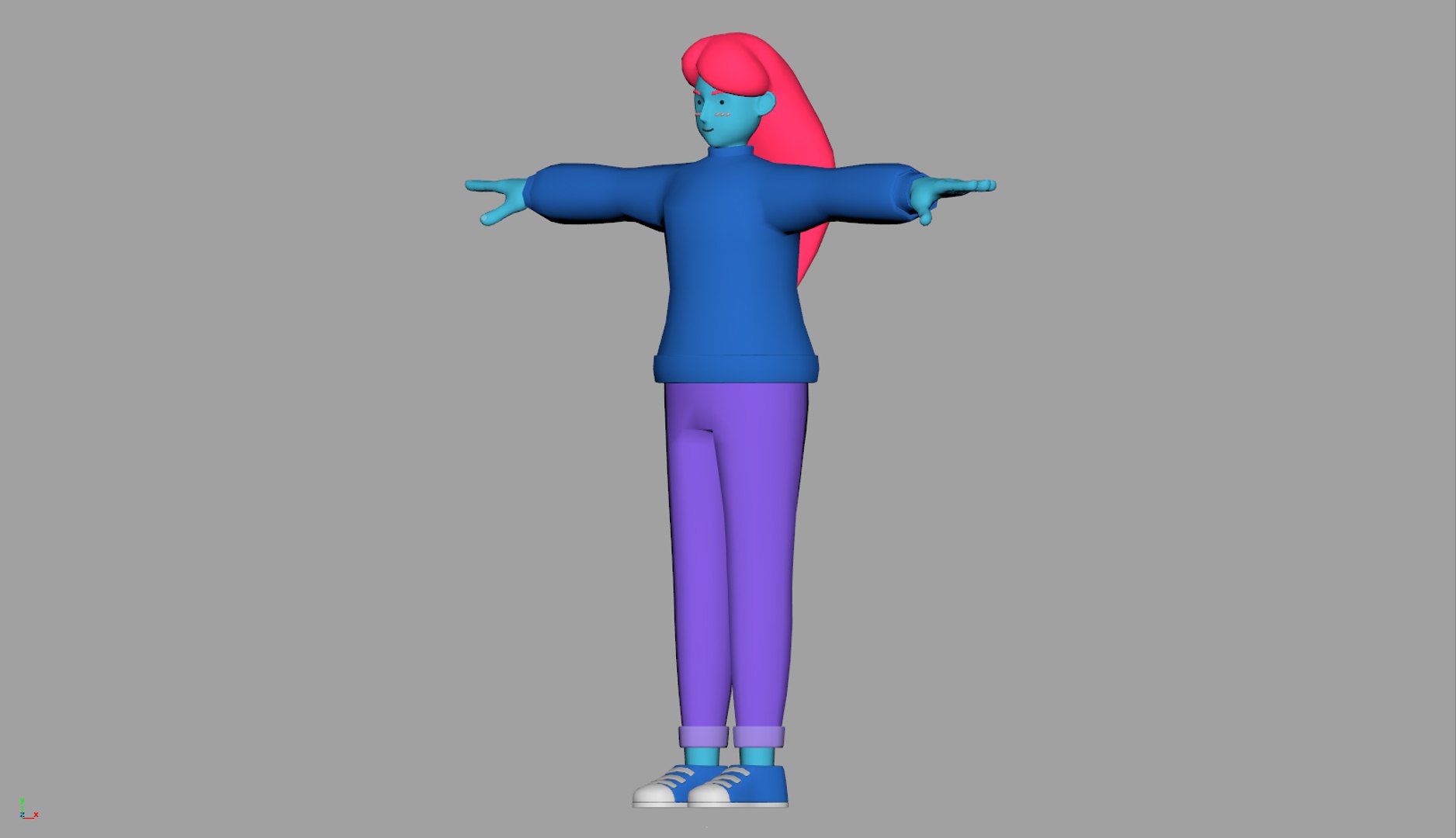 young cute cartoon woman character 3D https://p.turbosquid.com/ts-thumb/WX/on5SCu/eXJJs3RR/preview02/jpg/1586178865/1920x1080/fit_q87/923627fa9a626a7d2d4cc677e8921e6273cb0923/preview02.jpg