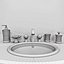 Furniture for bath Armadi Art Queen 1059