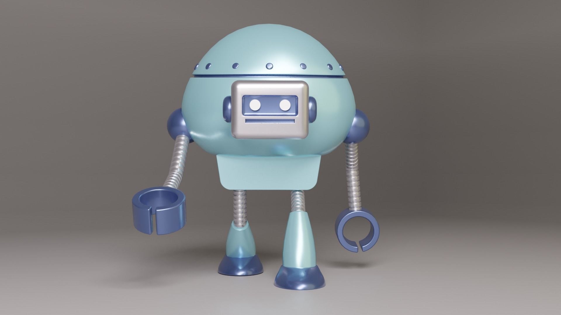 3D Model Hunch Back Robot - TurboSquid 1975962