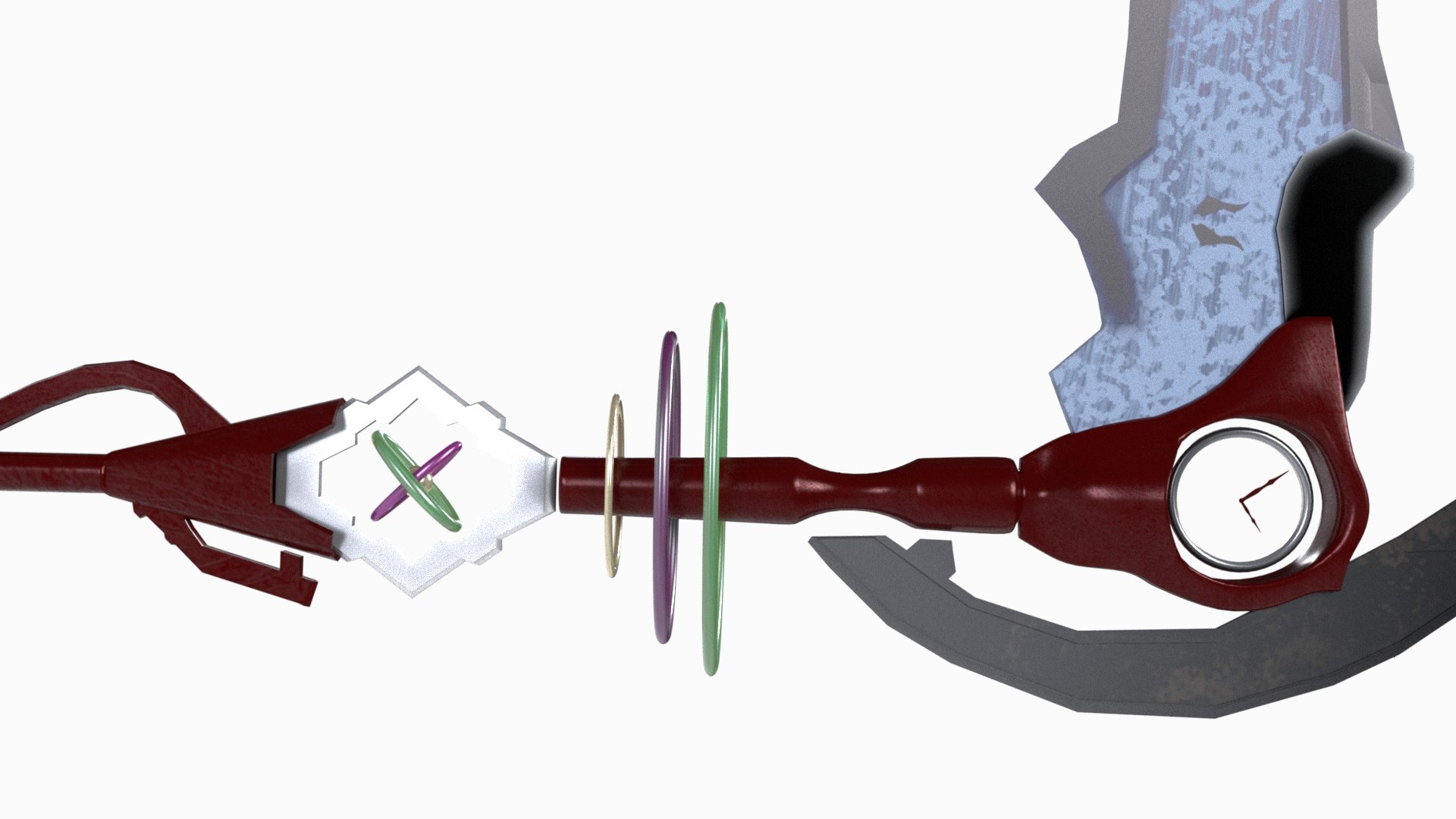 3D Sythe Model - TurboSquid 2286652