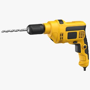 Electric Drill Yellow Generic