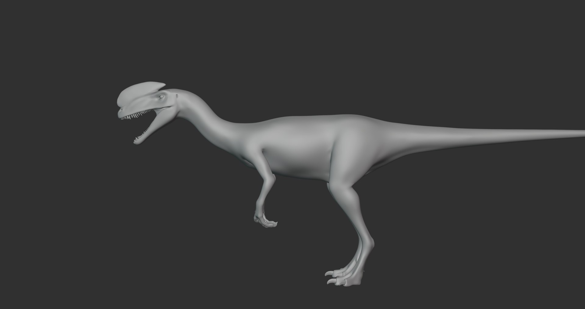 Guanlong Basemesh Low Poly 3D model - TurboSquid 1994664