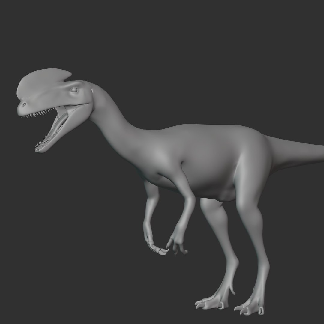 Guanlong Basemesh Low Poly 3D model - TurboSquid 1994664