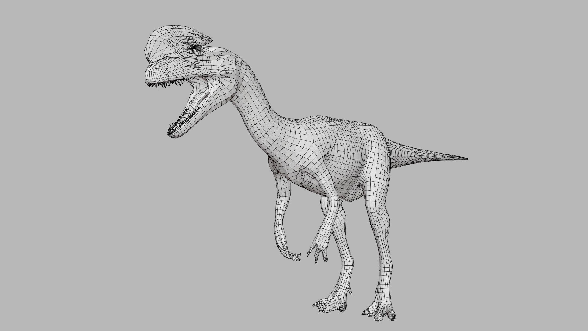 Guanlong Basemesh Low Poly 3D model - TurboSquid 1994664