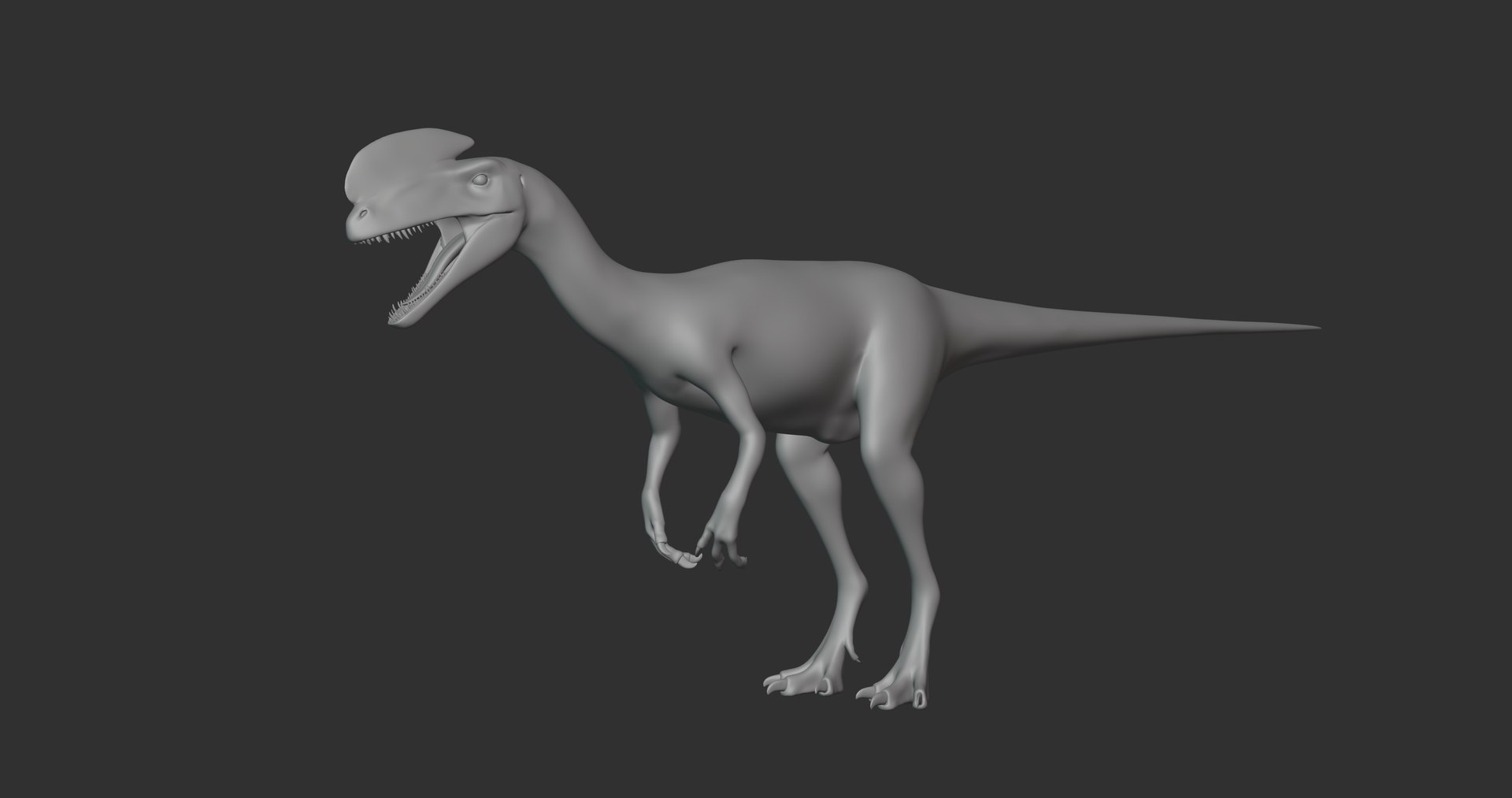 Guanlong Basemesh Low Poly 3D model - TurboSquid 1994664