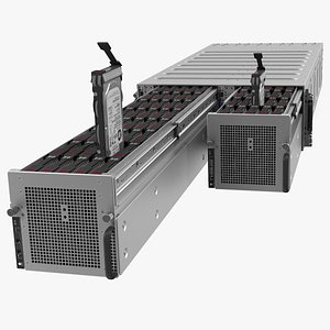 3D hpe cloudline cl5200 server