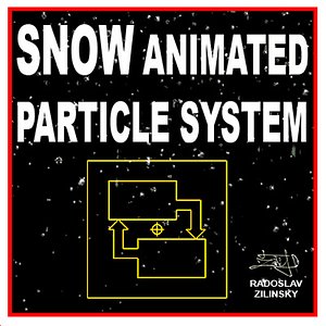 snow particle 3d model