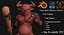Risorsa per gioco Minataur Monster - modello 3D low-poly