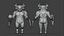 Risorsa per gioco Minataur Monster - modello 3D low-poly