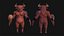 Risorsa per gioco Minataur Monster - modello 3D low-poly
