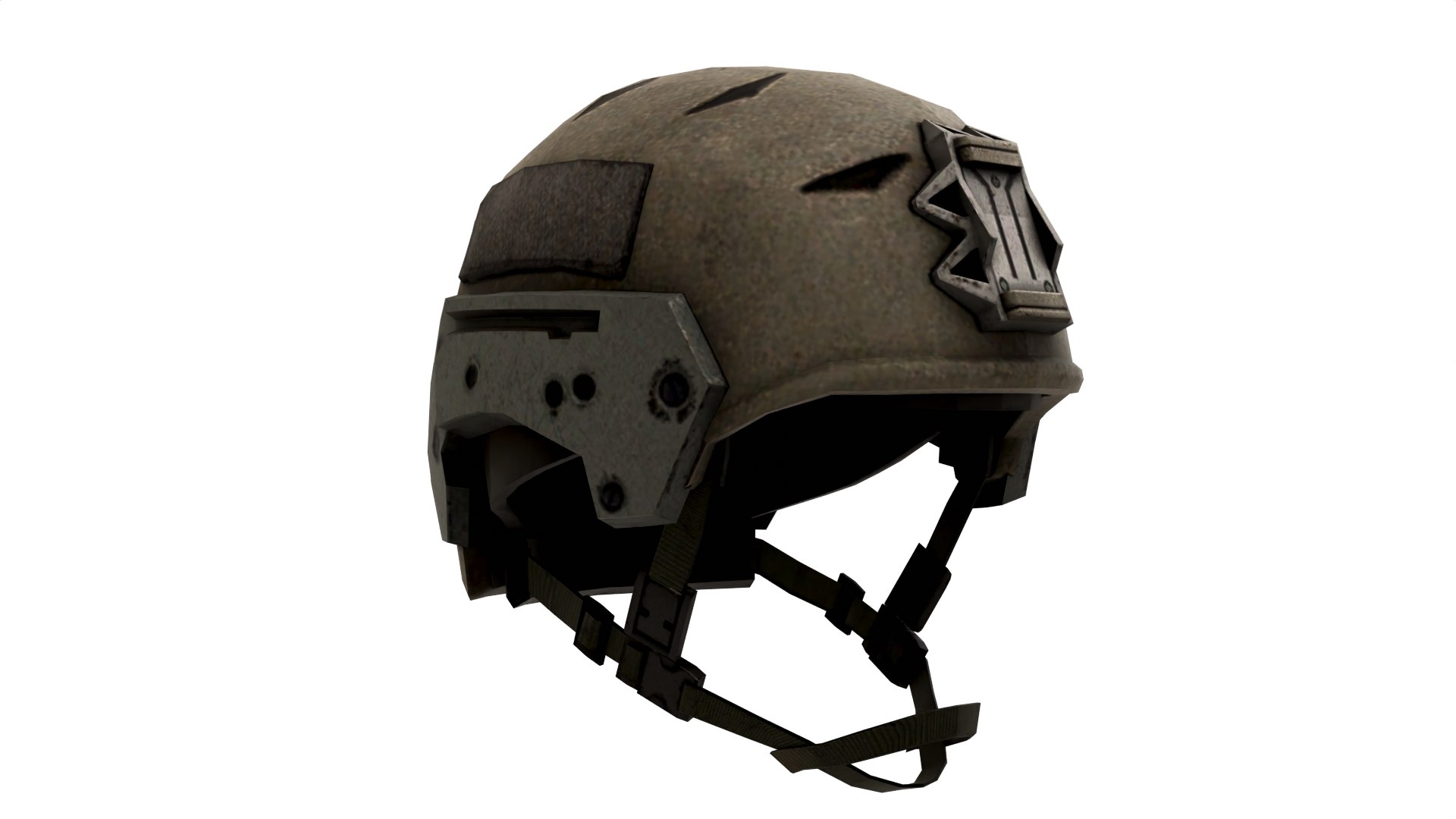 Ballistic Helmet 3D Model 3D Model - TurboSquid 2217604
