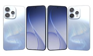 3D Oppo Reno 15c Blue