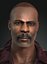 Idris Elba Character design Prêt pour l'animation