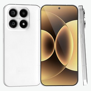 Xiaomi 17 White 3D model