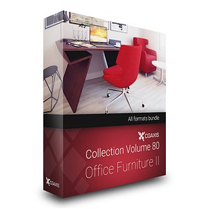 3D volume 80 office furniture model