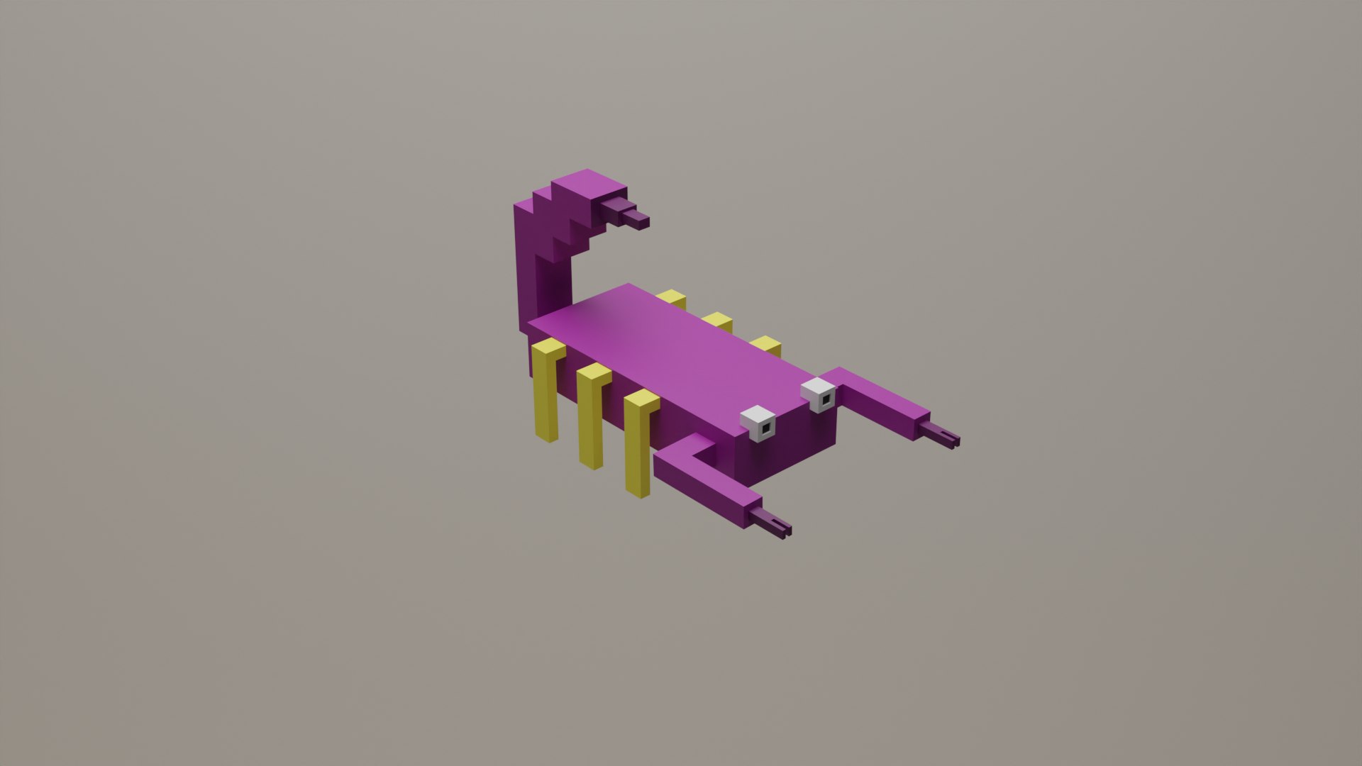 Voxel Low Polly Animal Scorpion 3D https://p.turbosquid.com/ts-thumb/WY/bdMqir/4r/scorpion1/png/1706307648/1920x1080/fit_q87/262d48c51e15b8a6d643dbd25c1421b4842ceb12/scorpion1.jpg