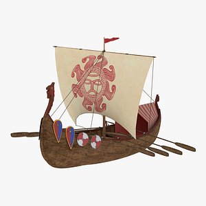 Russian Shallop 3D model