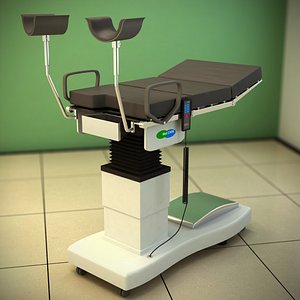 gynecological table 3d max