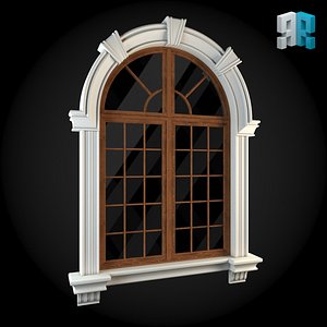 3d model window