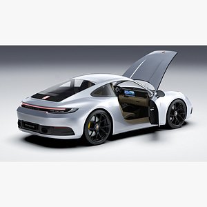 3D model Porsche 911 Carrera 4S 2022