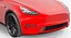 tesla y red rigged model