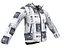 3D Winter Jacket Pack model