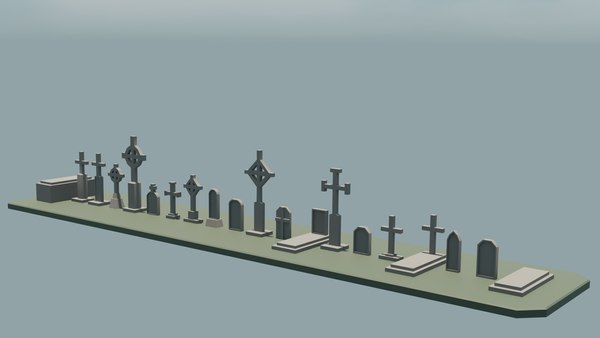 Free 3D grave graveyard model - TurboSquid 1710240