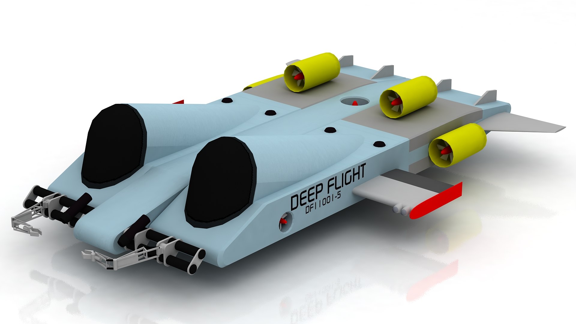 3D Mini Dragon Submarine model TurboSquid 1953967