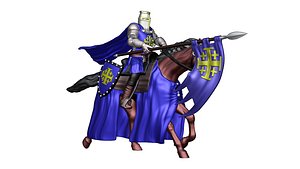 Order of the Holy Sepulcher of Jerusalem Cavalry 5 3D model