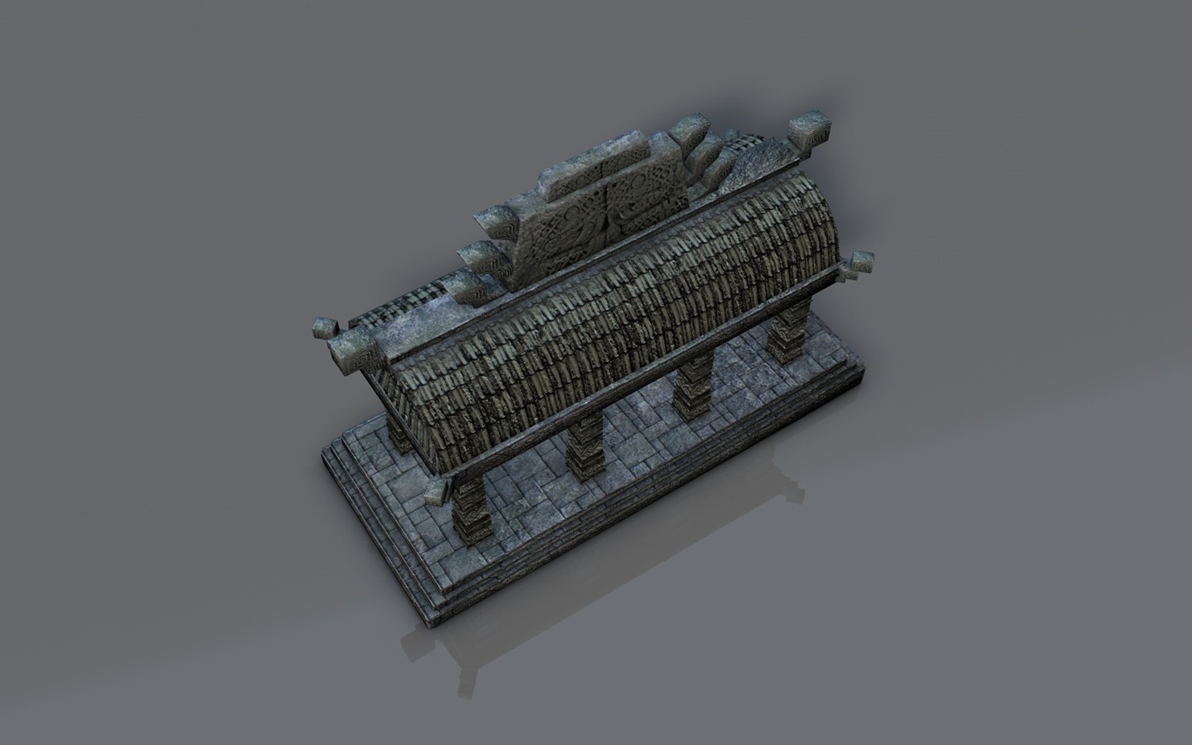 Aztec small temple 3D model - TurboSquid 1357381