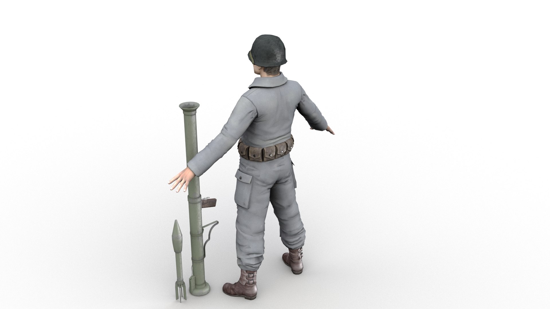 Infantry US 1941 3D Model - TurboSquid 2051669