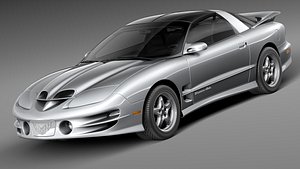 3dsmax pontiac firebird transam 1999