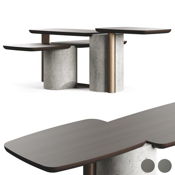 3D Enne Titano Luxury Coffee Table