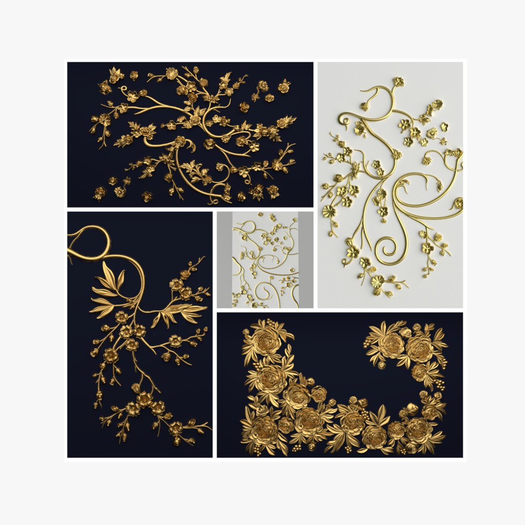 Collection Decor Set 17 Model - TurboSquid 2022386