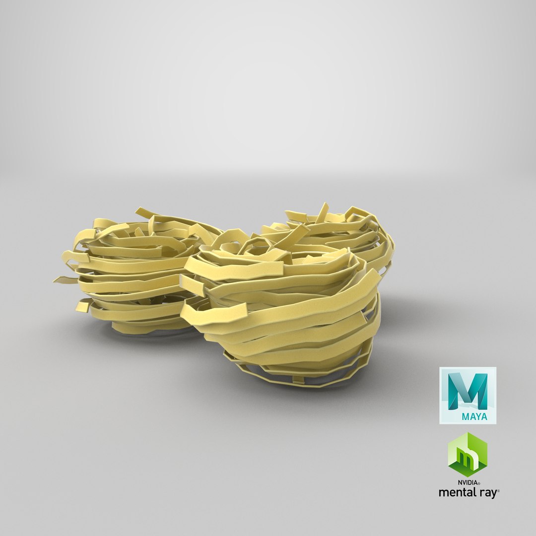 3D model dried raw pasta nest https://p.turbosquid.com/ts-thumb/WZ/9wTIIo/j8U0KwtZ/stemcell_maya_mental_ray_render/png/1568361428/1920x1080/fit_q87/01ad1f851f4df65ebdf2d91ec2064fd0579101f2/stemcell_maya_mental_ray_render.jpg
