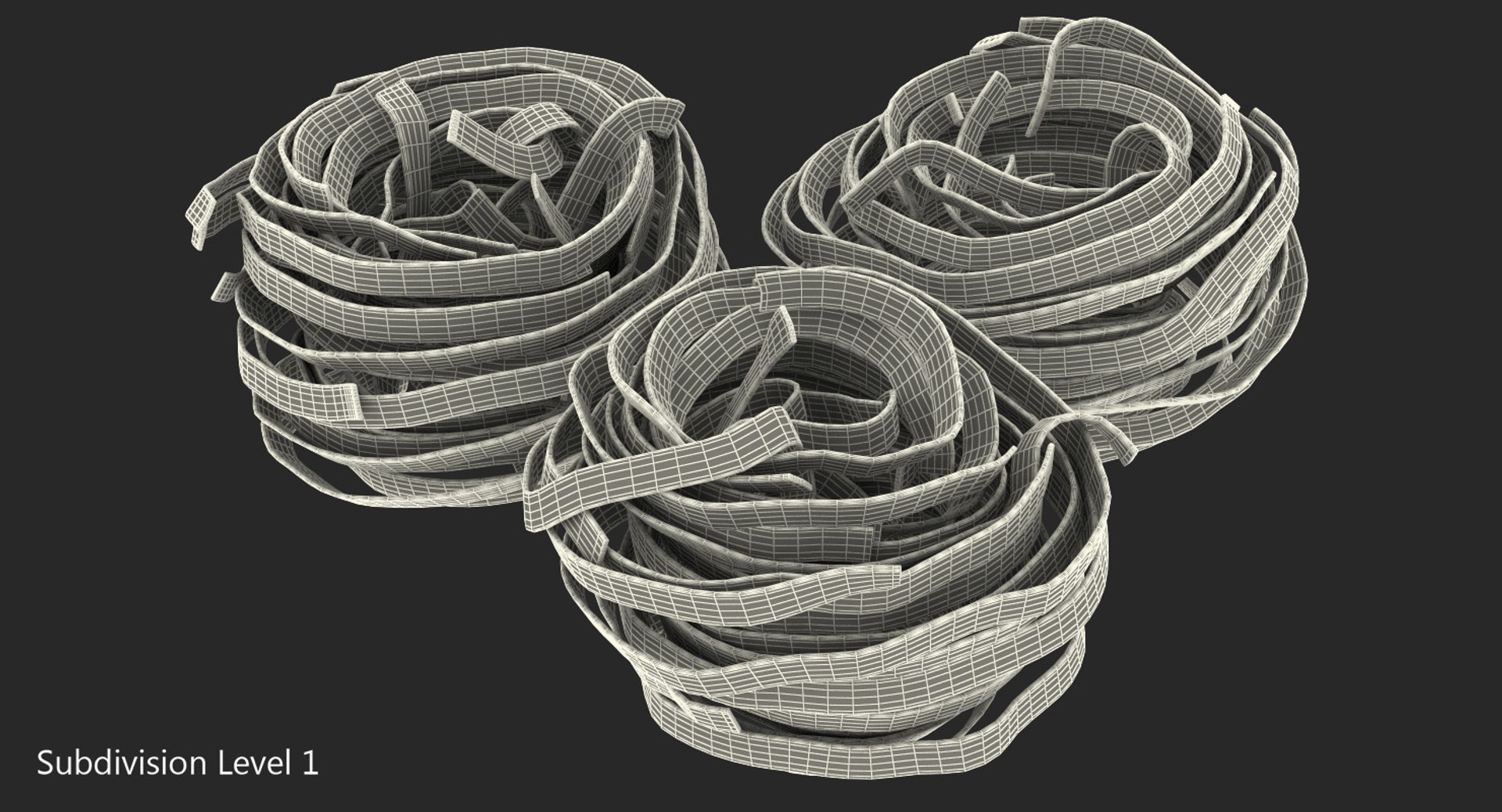 3D model dried raw pasta nest https://p.turbosquid.com/ts-thumb/WZ/9wTIIo/kiiPTUR6/rawpastanestc4dmodel008/jpg/1547496272/1920x1080/fit_q87/bcfdfcd456c87172423a279a6ae7027f68db66a2/rawpastanestc4dmodel008.jpg