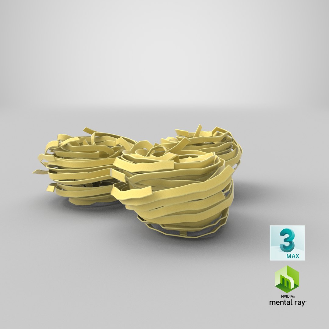 3D model dried raw pasta nest https://p.turbosquid.com/ts-thumb/WZ/9wTIIo/qXI6mKqK/stemcell_max_mental_ray_render/png/1568361417/1920x1080/fit_q87/48c5e46f5aa188bd22e285e0b0565ff4584f114f/stemcell_max_mental_ray_render.jpg